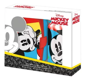 Mickey Zestaw Bidon i śniadaniówka 3Y41HB 3Y41HB SAM  SAM - Bidony dla dzieci - miniaturka - grafika 1