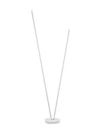 Lampy stojące - TRENQUE LE44514 Lampa podłogowa o smukłym V-kształtnym designie z aluminiowym wykończeniem - miniaturka - grafika 1