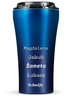 Kubek termiczny na kawę Dr.Bacty Apollo 2.0 - 360 ml - Monaco Blue - Z twoim grawerem - Kubki termiczne - miniaturka - grafika 1
