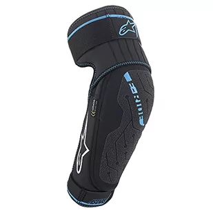 Alpinestars Unisex's E-Ride ochraniacz na łokcie, czarny/elektryczny niebieski, S/M - Akcesoria motocyklowe - miniaturka - grafika 1
