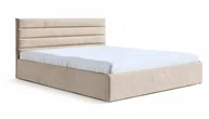 Łóżka - Łóżko BELLA II 120x200 POJEMNIK+METALOWY STELAŻ riviera 21 - miniaturka - grafika 1