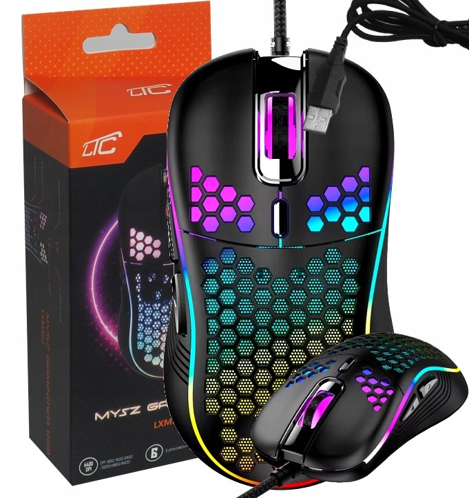 komputerowa gamingowa RGB 8000DPI