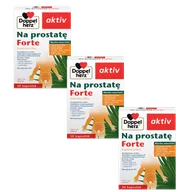 Układ moczowy i płciowy - 3x Doppelherz® aktiv Na prostatę FORTE, 3x30 kapsułek ZESTAW - miniaturka - grafika 1