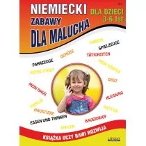 Niemiecki dla dzieci 3-6 lat. Numer 3. Zabawy dla malucha - Książki do nauki języka niemieckiego - miniaturka - grafika 1