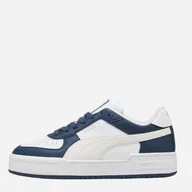 Trampki męskie - Tenisówki męskie do kostki Puma Ca Pro Classic Leather 380190-22 45 (10.5UK) 29.5 cm Biały/Granatowy (4099683428672) - miniaturka - grafika 1