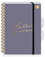 Szkolne artykuły papiernicze - Interdruk Organizer Spiral A5/244K Bujo Plum - INTERDRUK - miniaturka - grafika 1