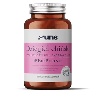 UNS Dzięgiel chiński 60 kapsułek (5904238961889) - Suplementy naturalne - miniaturka - grafika 1