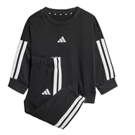 Odzież sportowa dziecięca - adidas uniseks-baby ESSENTIALS JOGGER, black/white, 12-18 Months - miniaturka - grafika 1