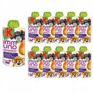 Koncentraty warzywne, przeciery - KUBUŚ Immuno Odporność Mus Gruszka Czarny Bez 100g x 10 sztuk - miniaturka - grafika 1