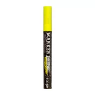 Kredki, ołówki, pastele i pisaki - Marker kredowy STRIGO neonowy żółty - miniaturka - grafika 1