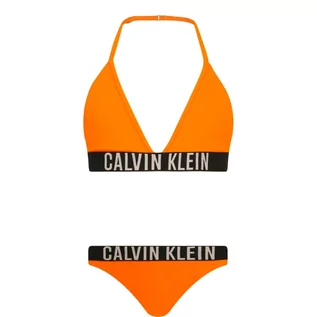 Stroje kąpielowe dla dziewczynek - Calvin Klein Swimwear Strój kąpielowy - grafika 1