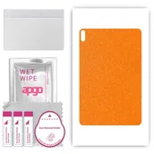 Akcesoria do tabletów i e-booków - folia naklejka skórka strukturalna na TYŁ do Huawei MatePad 10.4 5G - Pomarańczowy Pastel Matowy Chropowaty Baranek - apgo SKINS - miniaturka - grafika 1