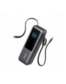 Powerbanki - anker Powerbank ZOLO 25000mAh 165W wbudowany kabel USB-C szary - miniaturka - grafika 1