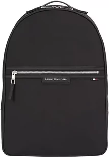 Tommy Hilfiger Męski TH Urban nylonowy plecak, czarny, jeden rozmiar, Czarny, rozmiar uniwersalny - Plecaki - miniaturka - grafika 1