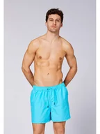 Kąpielówki męskie - Chiemsee Szorty kąpielowe w kolorze błękitnym - miniaturka - grafika 1