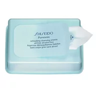 Chusteczki do demakijażu - Shiseido Pureness chusteczki głęboko oczyszczające Refreshing Cleansing Sheets 30 szt - miniaturka - grafika 1