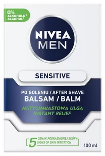 Nivea MEN Sensitive Balsam po goleniu 100 ml - Balsamy po goleniu - miniaturka - grafika 1