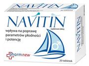 PHARMNEW SP. Z O.O PHARMNEW SP. Z O.O Navitin 20 tabletek 3090021