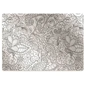 Podnóżki, podpórki, podkładki - Mata pod krzesło do biura Abstrakcyjny wzór 140x100 cm - miniaturka - grafika 1