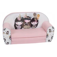 Zestawy mebli dla dzieci - Małpiszon, mini sofa Print - indianka - miniaturka - grafika 1