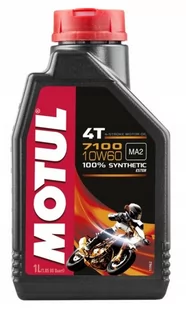 Motul 7100 Olej silnikowy syntetyczny 10W60 1 litr 104100 - Akcesoria motocyklowe - miniaturka - grafika 1