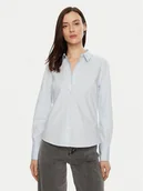 Koszule damskie - Vero Moda Koszula Anna 10318701 Błękitny Slim Fit - miniaturka - grafika 1