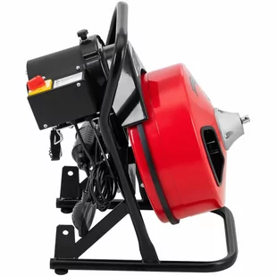 Przepychacz udrażniacz spirala do rur elektryczna z bębnem śr. 32-100 mm 390 W 1486 obr./min - Odwodnienia, kanały i akcesoria Przepychacz udrażniacz spirala do rur elektryczna z bębnem śr. 32-100 mm 390 W 1486 obr./min - Odwodnienia, kanały i akcesoria - miniaturka - grafika 3