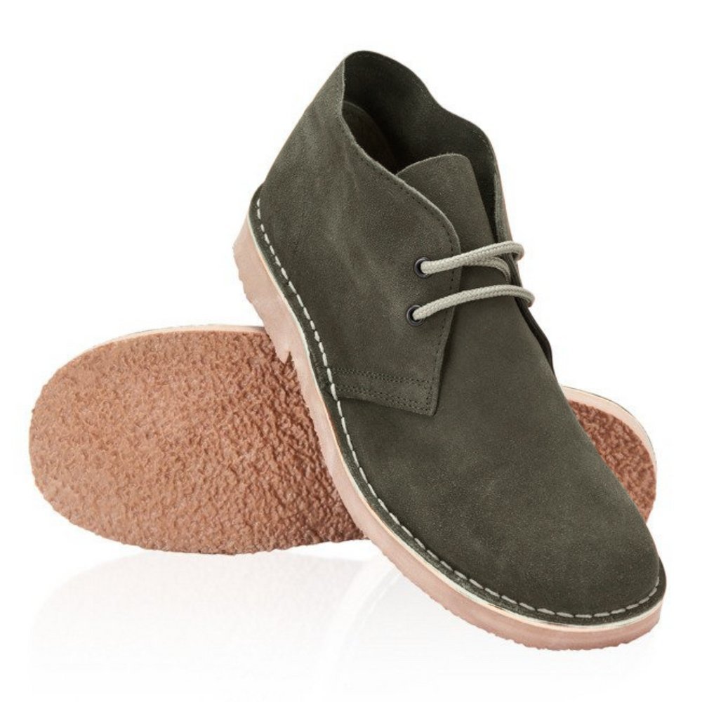 Buty męskie Chukka Boots zamszowe khaki rozmiar 46