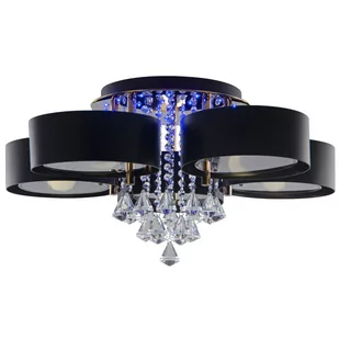 Lampa sufitowa z funkcją LED kolor ANTILA DRS8006/5 TR BL Elem - Lampy sufitowe - miniaturka - grafika 1