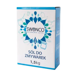 Swonco Swonco Sól do zmywarek - 1,5 kg SWO495 - Środki do zmywarek - miniaturka - grafika 1