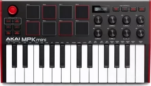 AKAI MPK MINI 3 - Mini klawiatura sterująca - Instrumenty klawiszowe - miniaturka - grafika 1