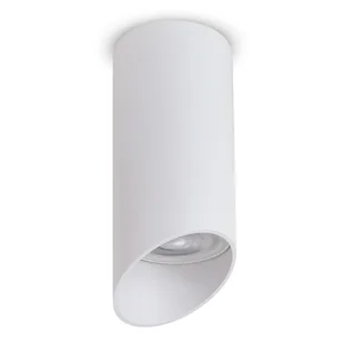 Oprawa natynkowa / tuba maclean mce360 w, punktowa, okrągła, aluminiowa, gu10, 55x130mm, biała - Oprawy, klosze i abażury - miniaturka - grafika 1