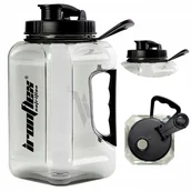 Shakery i bidony sportowe - IRONFLEX WATER JUG 2,4L BUTELKA NA WODĘ USTNIK KANISTER SIŁOWNIA BPA FREE - miniaturka - grafika 1
