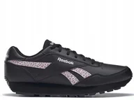 Buty sportowe damskie - Buty Damskie Reebok GY8860 Rewind Run Czarne 36 - miniaturka - grafika 1