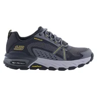 Buty trekkingowe męskie - Buty na co dzień męskie SKECHERS MAX PROTECT skóra - miniaturka - grafika 1