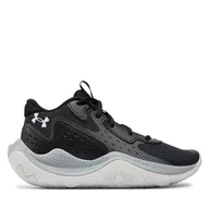 Koszykówka - Buty do koszykówki Under Armour Ua Gs Jet '23 3026635-004 Czarny - miniaturka - grafika 1