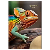 Kalendarze - Kalendarz 2026 tygodniowy A5 Kameleon Sk1 - kalendarz - miniaturka - grafika 1