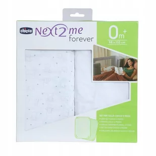 Chicco Prześcieradło Next2Me Forever 2Szt Bear 0071 - Prześcieradła dla dzieci - miniaturka - grafika 1