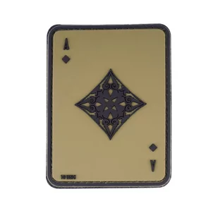 101 Inc. - Naszywka 3D - Ace of Diamonds - Zielona - 444130-3960 - Odzież taktyczna i umundurowanie - miniaturka - grafika 1