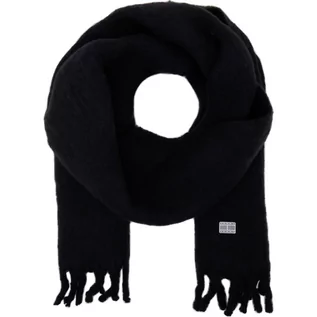 Apaszki i szaliki damskie - Tommy Jeans Wełniany szal TJW COSY KNIT SCARF - grafika 1