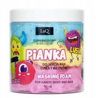 Kremy i maski do rąk - LAQ_Pianka do mycia rąk, ciała i włosów Guma Balonowa 100g - miniaturka - grafika 1