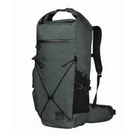 Plecaki - Plecak turystyczny Jack Wolfskin WANDERMOOD ROLLTOP 30 slate green - ONE SIZE - miniaturka - grafika 1