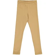 Legginsy - Müsli by Green Cotton Dziewczęce legginsy Cozy Me, Cynamon, 122 cm - miniaturka - grafika 1