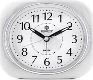 Zegary - BUDZIK PERFECT SQ826SP srebrny do041d - miniaturka - grafika 1