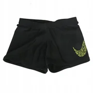 Kąpielówki męskie - Kąpielówki Nike JDI Swoosh AQUASHORT Boys NESSC854 001 S (130-140cm) czarny - miniaturka - grafika 1