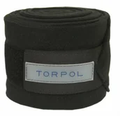 Akcesoria jeździeckie - Torpol Bandaże polarowe CLASSIC - czarny - miniaturka - grafika 1