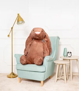 DUŻY MIŚ PLUSZOWY KRÓLIK FIGO PRZYTULANKA MASKOTKA 120cm CIEMNY BRĄZ - Maskotki i pluszaki - miniaturka - grafika 1