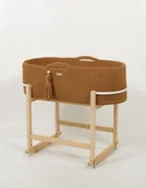 Łóżeczka i kojce - Kosz Mojżesza BOHO Handmade z kołyską - caramel - miniaturka - grafika 1