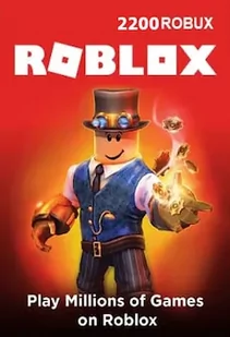 Roblox Gift Card 2200 Robux (PC) - Roblox Key - GLOBAL - Kody i doładowania cyfrowe - miniaturka - grafika 1