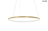 Lampy sufitowe - MOOSEE lampa wisząca RING SLIM 60 złota - miniaturka - grafika 1